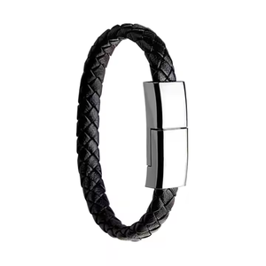 Factory Wholesale Portable Fast Charging USB <b>Type</b> <b>C</b> <b>Charger</b> Cord Bracelet USB <b>Cable</b> for Smart Mobile Phone Data Transfer - Product Image 3