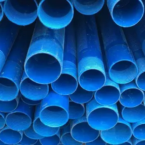 Factory supply PVC Perforated Screen Well Pipe With Thread Connect