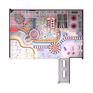 Baru kedatangan Komersial Mall belanja nakal Castle 430 Sqm anak-anak lembut Bermain tanah untuk dalam ruangan anak-anak - Product Image 5