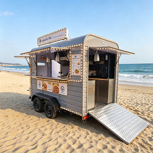 VIN Horse <b>Box</b> Truck Fully Equipped Burger OEM Coffee Cart Multi Functional Food <b>Trailer</b> - Product Image 6