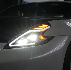 YLD ไฟหน้ารถยนต์แบบ LED, อุปกรณ์ตกแต่งไฟหน้ารถสำหรับ Nissan 370Z Fairlady Z Z34 2009-2021 09-21ไฟสไตล์ใหม่ - Product Image 1