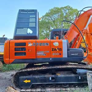 Excavadora de orugas Hitachi ZX200G usada, excavadora ZX200G Hitachi, máquina de construcción de gran oferta en Stock - Product Image 3