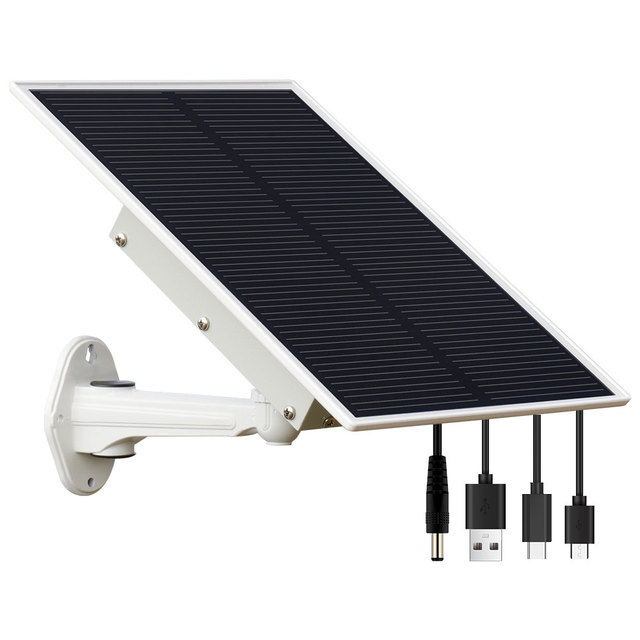 TecDeft Photovoltaic Patent 20000mAH Universal Compatibility Solar Panel Specially for Trail Camera Hunting Camera 12V Charging