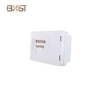 BX-V071 110V 50HZ/60HZ Prise électrique monophasée CA Protection contre les surtensions avec 3 prises Matériel PC