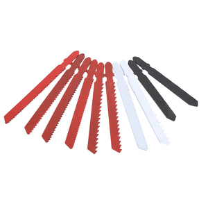 ชุดใบเลื่อยจิ๊กซอว์10ชิ้นสำหรับ<span class=keywords><strong>เลื่อย</strong></span> <span class=keywords><strong>Bosch</strong></span> T Shank JIG โลหะไม้พลาสติก - Product Image 1