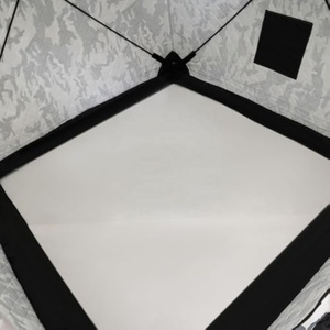 Carpa de Invierno Premium para 2-3 Personas, Camuflaje, para Caza, Tela Oxford 210D, Poste de Fibra de Vidrio, Precio Económico, Gran Venta - Product Image 3