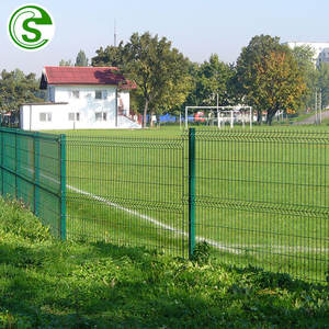 <span class=keywords><strong>Grillage</strong></span> en fil de fer 3D plié, recouvert de PVC, facilement assemblable, écologique, anti-rongeurs, clôture de sécurité extérieure, treillis pour - Product Image 3