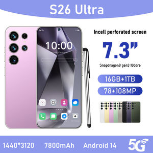 NUEVO Original S26 ultra 16G + 1T Smartphone7.3inch Desbloqueado Tarjeta dual 5G Smartphone <span class=keywords><strong>Android</strong></span> Teléfonos móviles - Product Image 3