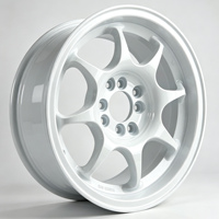 Rueda de Aleación Automotriz LHXT TC05 de 15 Pulgadas, 8*100/8*114.3, Rin Fundido, Apta para Honda Jazz, Fit, Yaris, Swift, Polo y Vios.