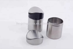 Kim loại thép không gỉ Mini bảng chất thải bin Thùng rác - Product Image 6