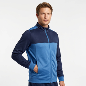 Puff Logo 350gsm Lined Stand Collar Long Spring Hoodie Drop Shoulder Custom Eco Friendly Recycled <b>Fleece</b> Unisex Men <b>Sweaters</b> - Product Image 5