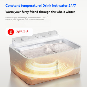 Fuente de Agua Inteligente para Gatos y Perros, de Acero Inoxidable, con Calefacción, de Gran Capacidad (5L), Dispensador Automático para Mascotas, Venta al Por Mayor - Product Image 3