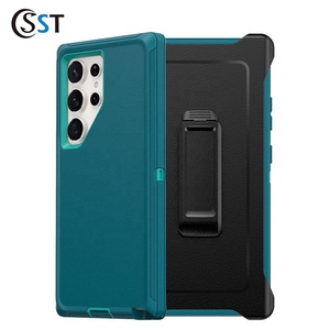 Funda Resistente de 3 Capas con Clip para Cinturón para Samsung S25 Ultra, Funda Protectora Antigolpes para Teléfono - Product Image 5