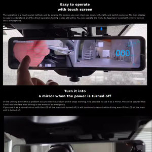 AKEEYO, venta al por mayor, grabadora Dvr para coche, cámara frontal y trasera de 1080p, cámara de salpicadero para vehículos con grabaciones - Product Image 3