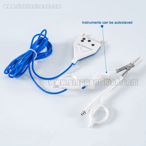 Kẹp phẫu thuật dây chằng hàm nhỏ chạy bằng điện với đầu cong - Product Image 2