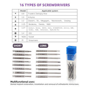 Motore per impianto dentale torcore Driver elettrico Wireless impianto chiave dinamometrica con motore 16 pz cacciaviti contrangolo - Product Image 5