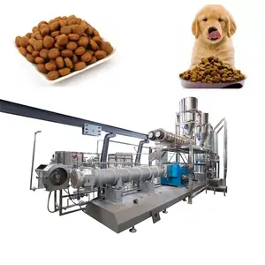 Saibainuo Animal Feed Pet Dog Fish Pellets Feed Extruder Producing Machine Line