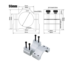 Гравировальный станок из сплава 52/55/65/80/100 с фиксированным сиденьем - Product Image 3