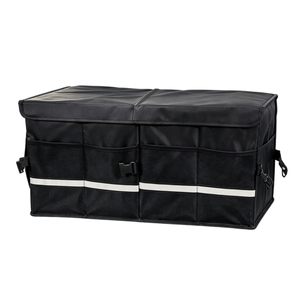 Organizer <span class=keywords><strong>per</strong></span> Bagagliaio <span class=keywords><strong>Auto</strong></span> Pieghevole con Coperchio, Impermeabile in Tessuto Oxford 600D, Grande Capacità - Product Image 1
