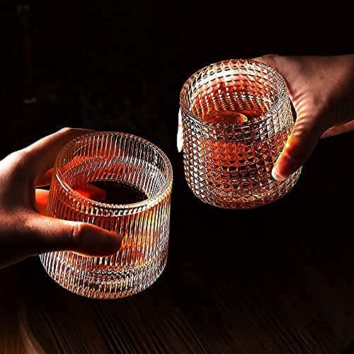 Crystal Whiskey glasses rocks glasses - old fashioned glass, for Drinking cocktails