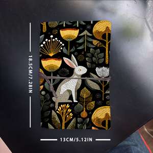 Máy tính xách tay văn phòng A6 thủ công cần thiết cho động não lý tưởng để phác thảo ý tưởng và kế hoạch hành động với hoa Thỏ <span class=keywords><strong>Le</strong></span> - Product Image 6