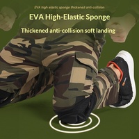 Genouillères et Coudières Tactiques Épaissies en Éponge de Polyester, Protection Complète Anti-Collision pour Hommes (Football, Volleyball)
