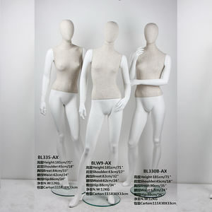 의류 매장용 여성 전신 디스플레이 마네킹, 여성 스탠드형 의류 더미 모델 - Product Image 4