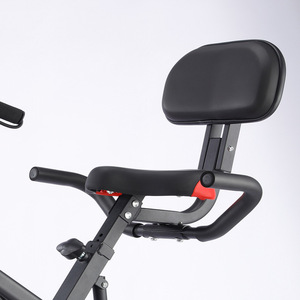 Bicicleta de Ejercicio de Resistencia Magnética, Bicicleta Plegable Portátil Tipo <span class=keywords><strong>X</strong></span> para Entrenamiento en Casa, Bicicleta de Fitness de Bajo Ruido - Product Image 4