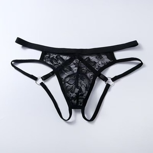 Red Lace G-<b>String</b> Panties Low-Rise Seamless Women's Underwear - Product Image 2