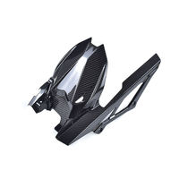 Nouveau Garde-boue arrière en fibre de carbone sèche 3K brillant/mat pour Kawasaki Ninja ZX-25R 2020+ Garantie 180 jours Protection Décoration