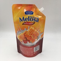Sachets de détergent en gros écologiques avec impression de logo personnalisé, pochette souple à bec verseur en plastique de qualité alimentaire