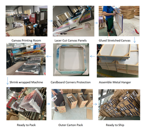 <span class=keywords><strong>Art</strong></span> Design di alta qualità Xiamen <span class=keywords><strong>Art</strong></span> Work Gallery avvolto su tela tesa decorazione moderna pittura astratta su tela - Product Image 6