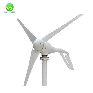 Générateur d'éolienne domestique 400w 3 ou 5 pales série S3 12v 24v 48v éoliennes et moulin à vent avec contrôleur MPPT gratuit