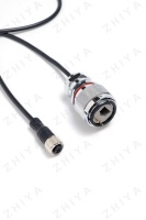 Arnés de Conexión Circular de Aviación a Prueba de Agua Personalizado con Ethernet RJ45 y Alimentación de 3 Pines para Equipos Médicos e Industriales de Prueba