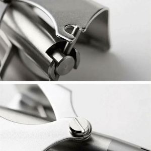 Brosse électrique de nettoyage des poils du nez pour hommes, tondeuse en acier inoxydable, rasoir nasal, rasoir lavable, tondeuse portable pour poils du nez et des oreilles - Product Image 2