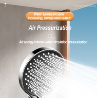 Pommeau de douche à main haute pression à économie d'eau avec filtre à 3 fonctions pour salle de bain ou douche