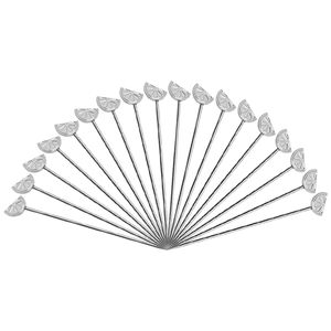 Palillos Decorativos para Cócteles y Palillos para Frutas, Palillos para Aperitivos, Herramientas para Bartender, Barra, Acero Inoxidable Ecológico - Product Image 6