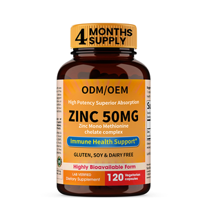 Integratore di Zinco OEM/ODM in Capsule per il Supporto Immunitario e Antiossidante, Promuove la Salute della Pelle - Product Image 1