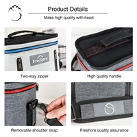 Sac isotherme personnalisé réutilisable pour 12 canettes, étanche, sac à lunch portable pour hommes et enfants