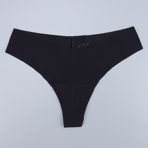 Culottes string confortables pour femmes 2024, taille basse, respirantes, sans couture, en coton, tricotées ODM, écologiques, antibactériennes - Product Image 5