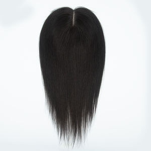 Cheveux humains russes 100% Remy, rehaussez votre beauté naturelle sans compromettre vos cheveux, topper en filet 6*6 pour femmes - Product Image 4