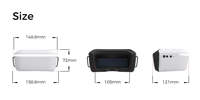 Caddx Walksnail Avatar HD Goggles L 1080p 60fps Système numérique FPV Antennes LHCP intégrées Écran LCD 4,5 pouces 58 °   Casque FOV pour drone