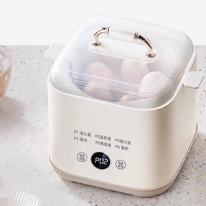 Hervidor de Huevos Inteligente OEM de Gran Capacidad para 6-12 Huevos, de Plástico, Automático, de Doble Capa, de Acero Inoxidable, Portátil para <span class=keywords><strong>Microondas</strong></span> - Product Image 2