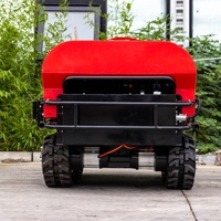 Máquina sobre orugas Control remoto Pulverizador de niebla Equipo de pulverización agrícola