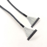 Kabel LCD Koaksial Mikro LVDS DF56C-26S-0.3V(51) MIPI DF56 0.3-26P-100MM-B 26P