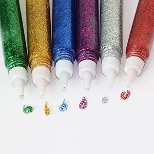 Üretici doğrudan satış 4 Glitter 11Glitter tutkal 6 Glitter seti zanaat