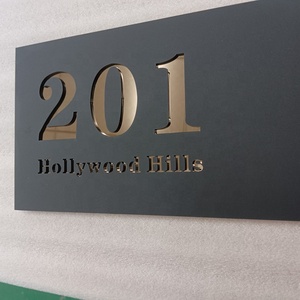 Kexian tùy chỉnh phòng khách sạn biển số ký số cửa văn phòng chữ Acrylic số đường phố dấu hiệu - Product Image 3