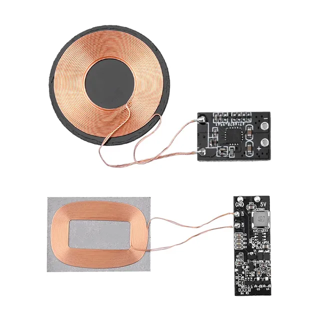 Developmet Board Lithium Battery Wireless Charging 3W/5W Wireless Charging Receiver Module Small Coil Wireless Charger Receiver