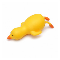 Jouet Canard Moelleux en Caoutchouc Souple, Jouet Anti-Stress à Presser, Jouet de Bureau Fidget, Cadeau Nouveauté pour Enfants et Adultes