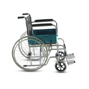 Fauteuil roulant pliable W809 léger en alliage d'aluminium, manuel, pour personnes âgées et handicapées - Product Image 3
